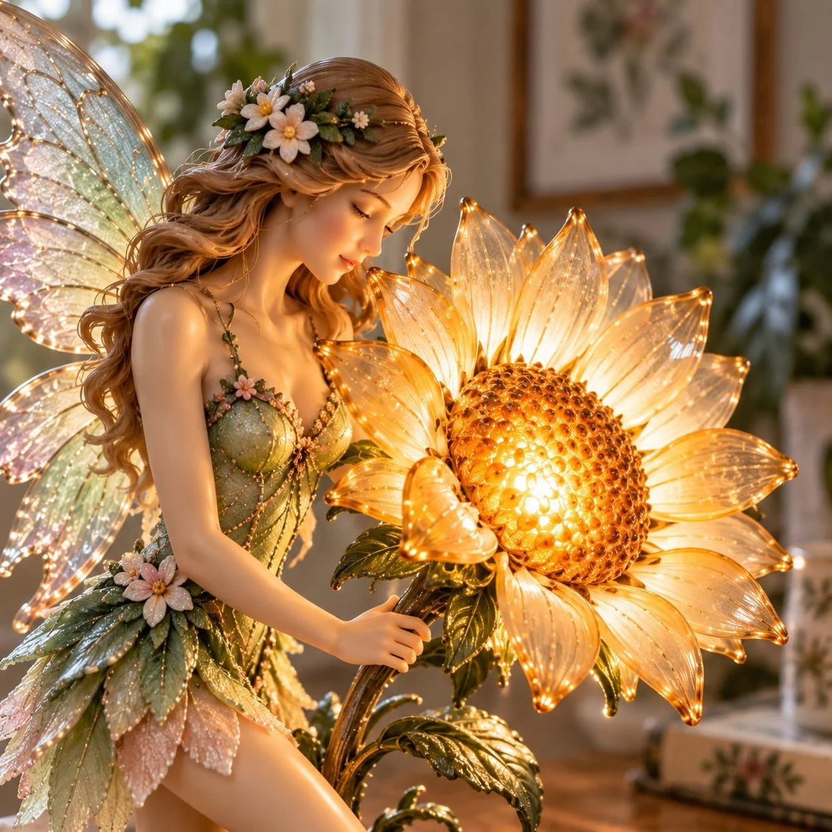 🌻Enchanted Sunflower Fairy Projection Lamp🧚