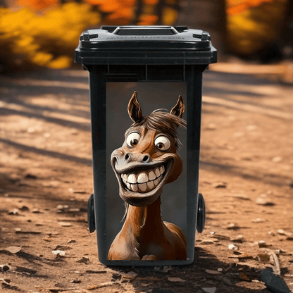 🐴 50% OFF Cute Animal Trash Bin Stickers ✨ Waterproof Peel & Stick Home Decor