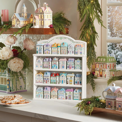 🏡 Storybook Spice Village – 24-Piece Decorative Spice Jar Set
