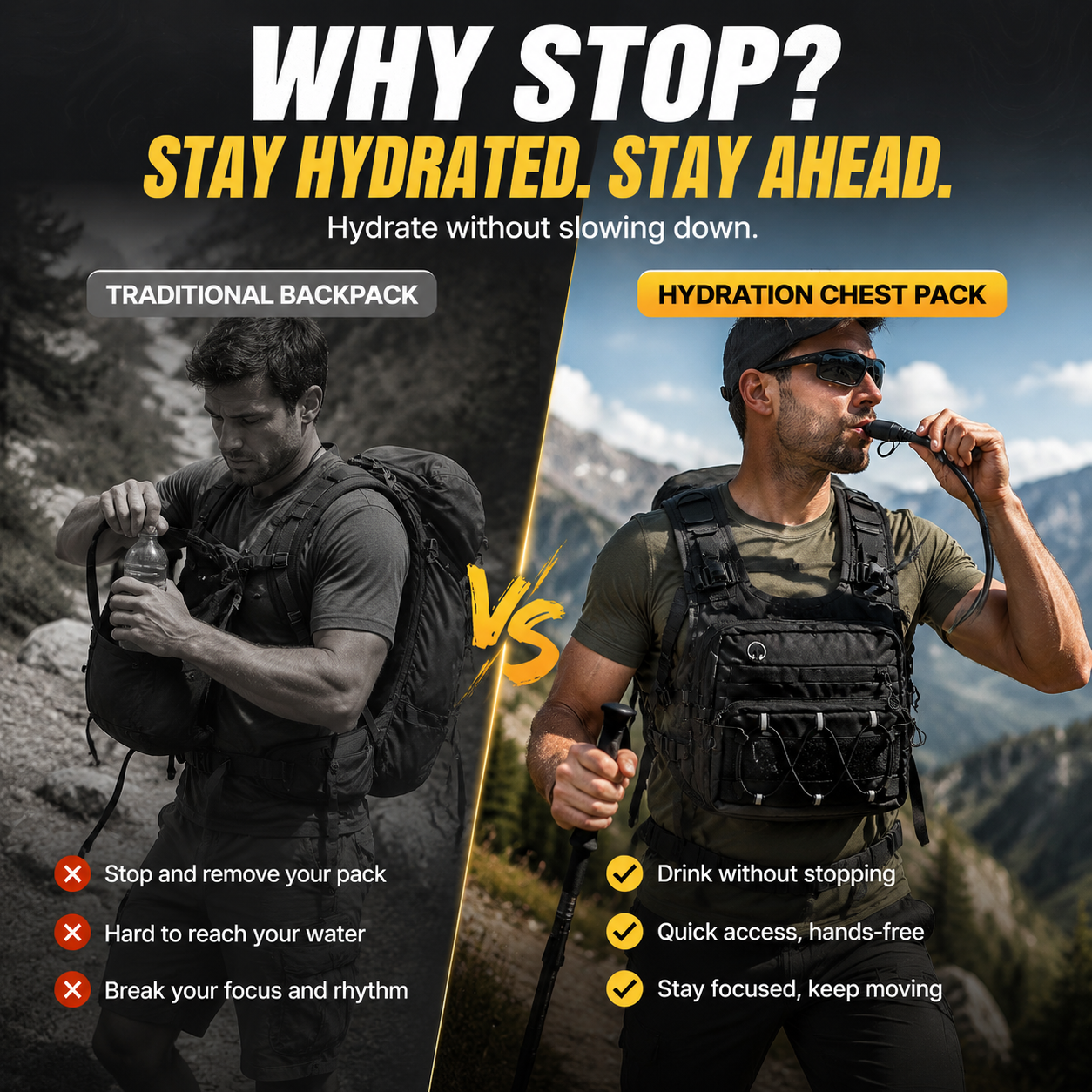 2L Tactical Hydration Pack