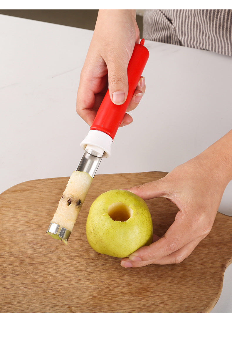 50% OFF 2-in-1 Apple Corer & Peeler Tool | Stainless Steel