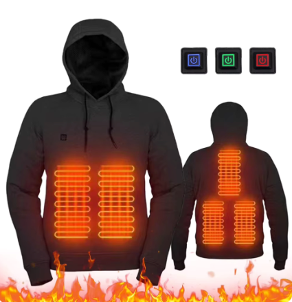 LAST DAY 50% OFF - 🎁 Unisex Heated Hoodie