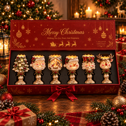 🎅🔥Last day 50% OFF🎄 Christmas Heirloom Glow Candle Holder Collection