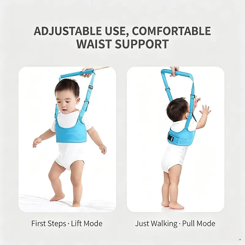 👼 50% OFF Limited Time 🚶 Baby Walking Assistant Harness – Safety Learning Walker Belt for Toddlers, Hands-Free Walking Support Helper