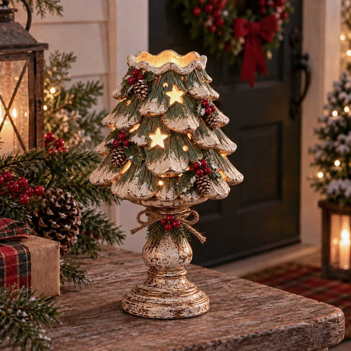🎅🔥Last day 50% OFF🎄 Christmas Heirloom Glow Candle Holder Collection
