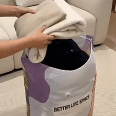 🧺 No-Pump 3D Compression Storage Bags – Make More Closet Space