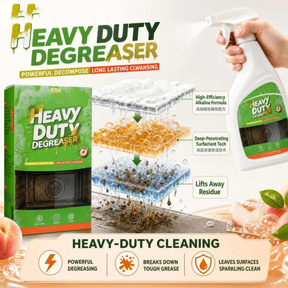 🔥 50% OFF Heavy Duty Degreaser Spray 🍑 Cut Through Grease Fast