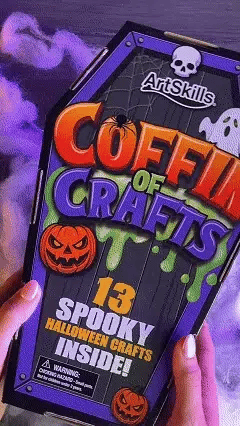 🎉Coffin Of Crafts Halloween Advent Calendar 2026 🎃 | 13 Days Of Spooky Crafts & Creative Surprises For Kids