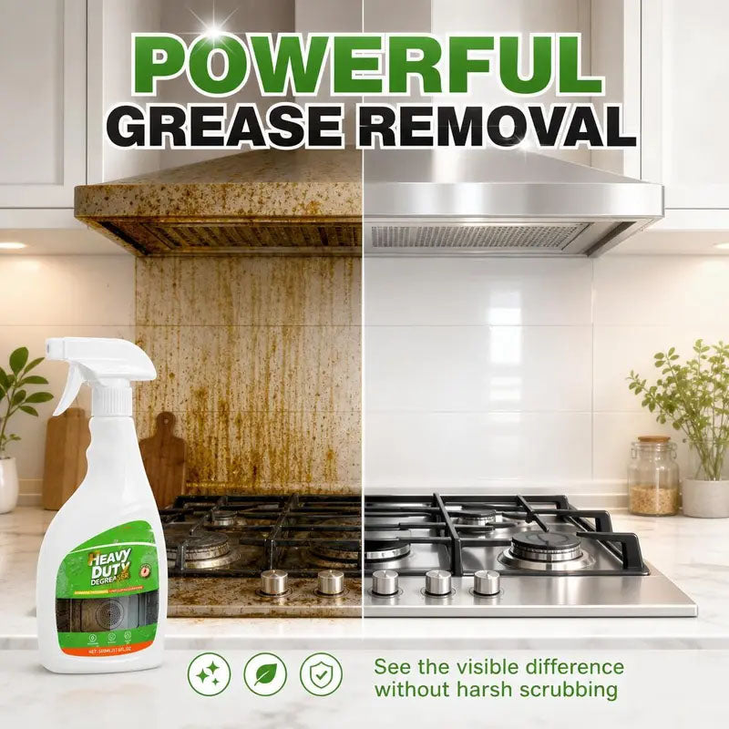🔥 50% OFF Heavy Duty Degreaser Spray 🍑 Cut Through Grease Fast