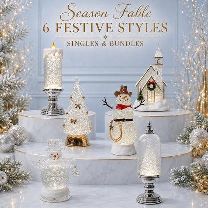 Season Fable Christmas Lighted Lantern Decor☃️