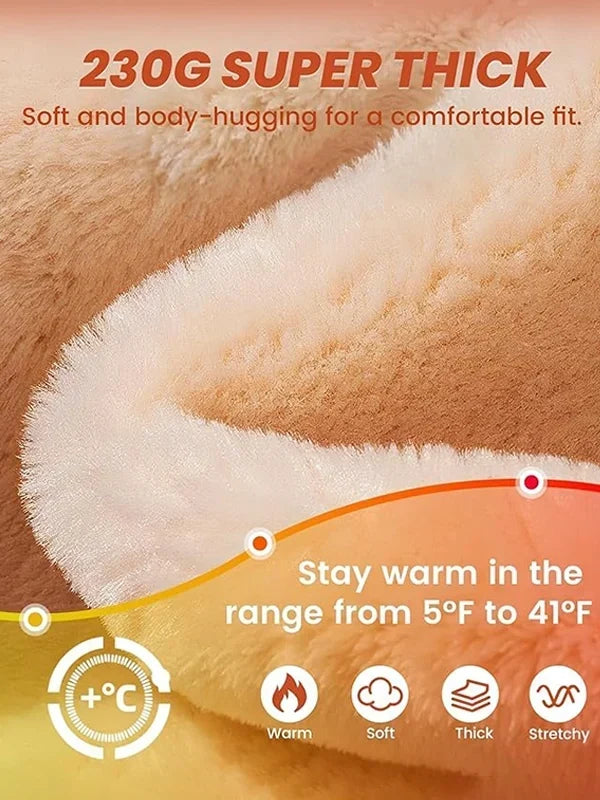 ❄️Magic Fleece-Lined Leggings with Compression Band & One-Seam Design✨
