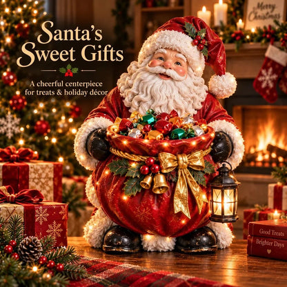 🎄 Lighted Christmas Candy Bowl Collection with Warm Holiday Glow (5 Festive Styles) 🍬