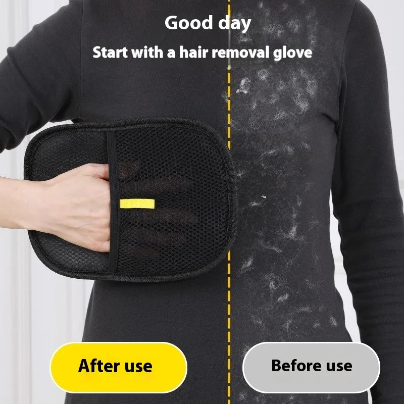 Magic Pet Hair Remover Glove-No Sticky Rolls, No Batteries, No Hassle.