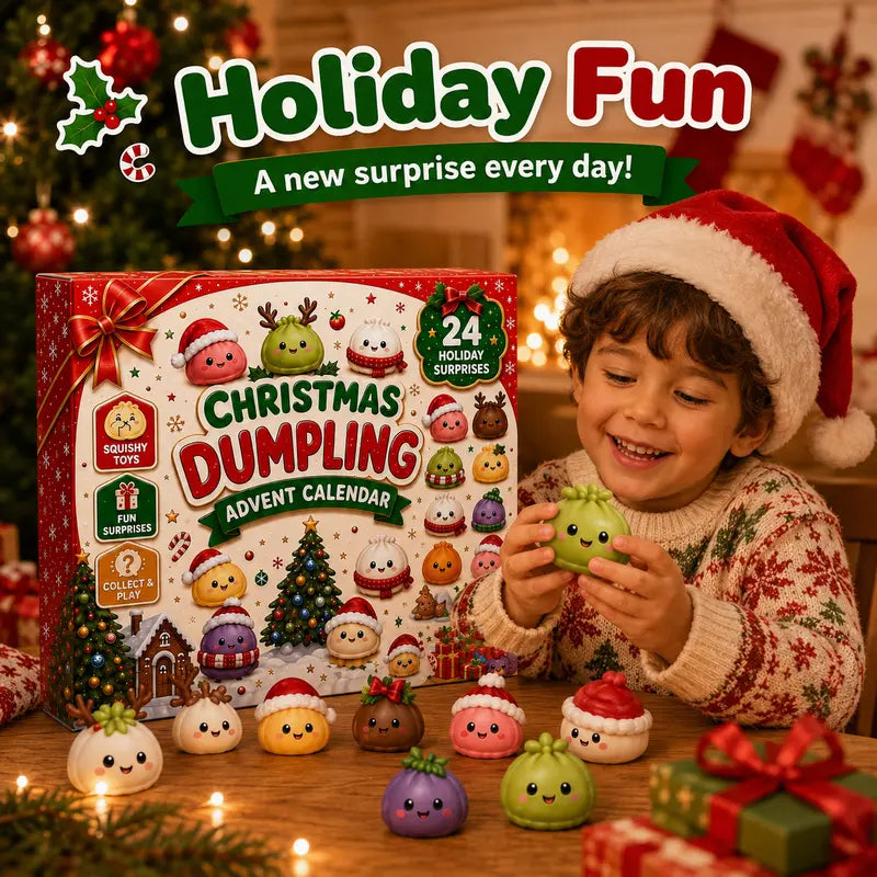 👻 49% OFF Halloween Dumpling Surprise Toy 🎃 Soft Squishy Stress Relief Gift & Fun Party Favor