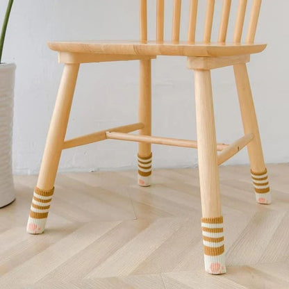 🐾 Thickened Cat Paw Chair Leg Covers — Silent & Wear-Resistant