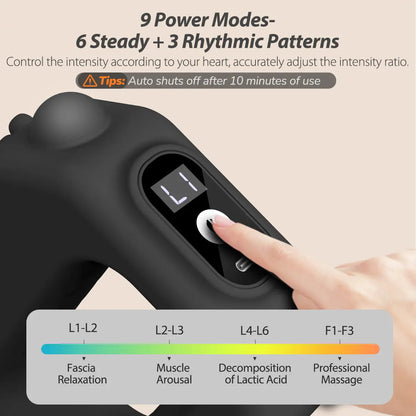 ADDWIN 2026 New Fascia Ring R10 Mini Muscle Recovery Fascia Device upgraded adjustable strap fits Up to 55in waist, Cordless Rechargeable, Designed for Waist & Back Muscle Recovery portable massager parents gift summervibes
