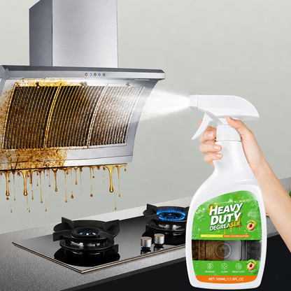 🔥 50% OFF Heavy Duty Kitchen Degreaser 🍑 Powerful Grease Cleaning with Fresh Peach Scent