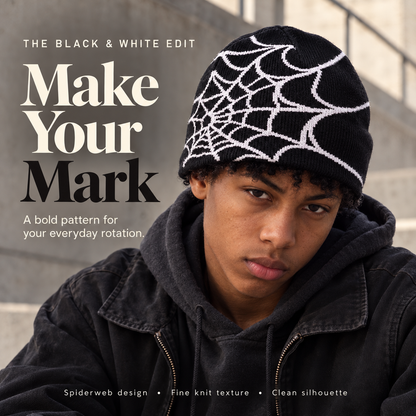 ❄️Miles Clothes Web Knit Beanie for Cold-Weather Comfort
