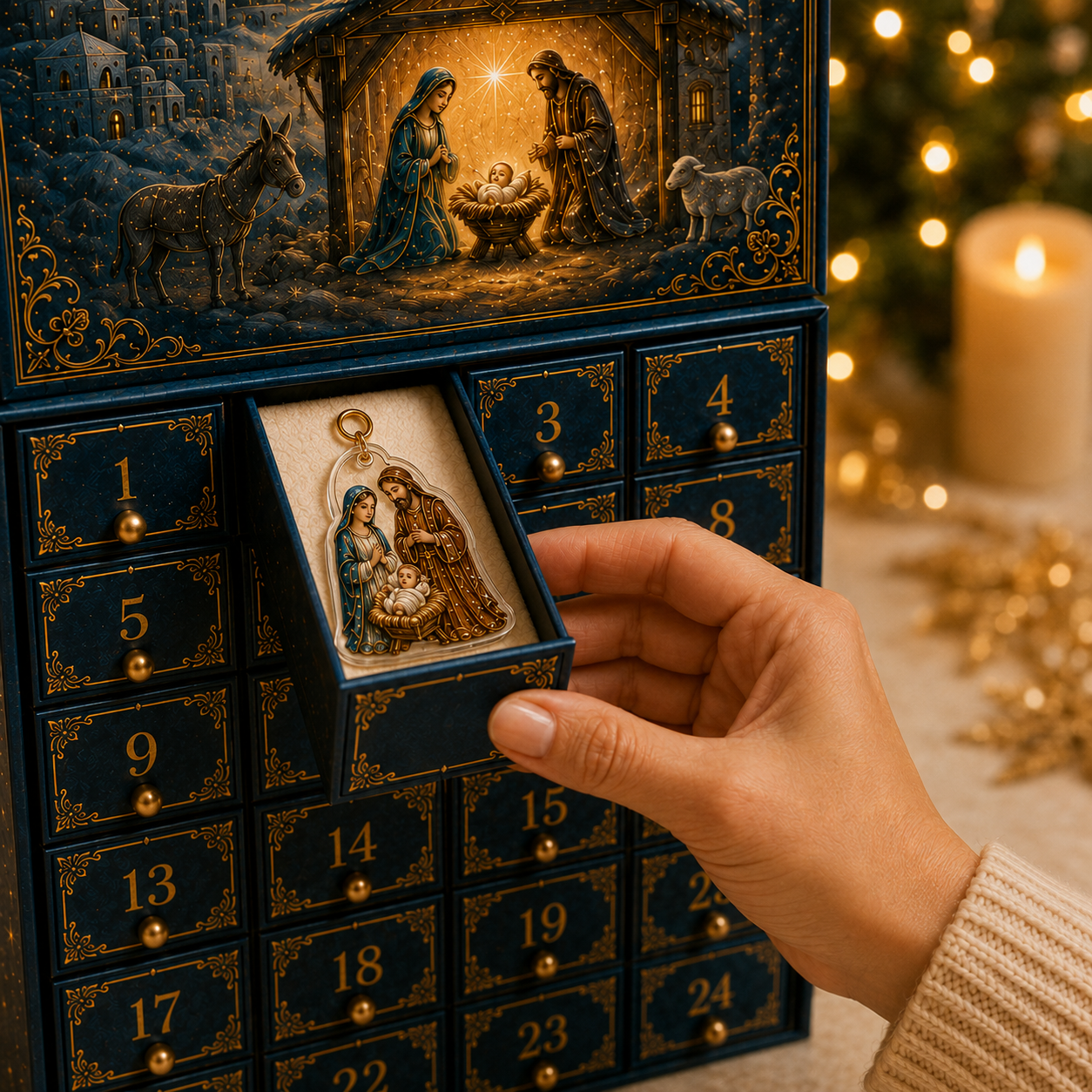 🔥 Last 30 Left 🎄 49% OFF 2026 Nativity Advent Calendar ✨ The Coming of Jesus
