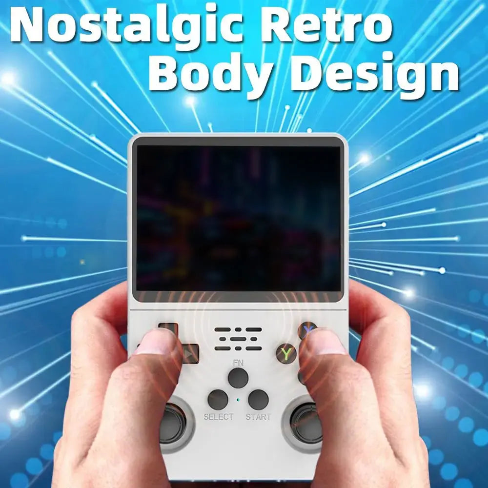 🎮 50% OFF Retro Handheld Game Console — 3.5" Display, Dual Joysticks & Pocket-Size Gaming