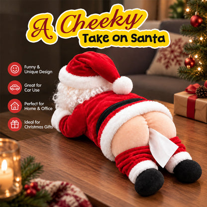 🎅unny Santa Butt Tissue Box – Pull a Tissue, Get a Laugh 😂