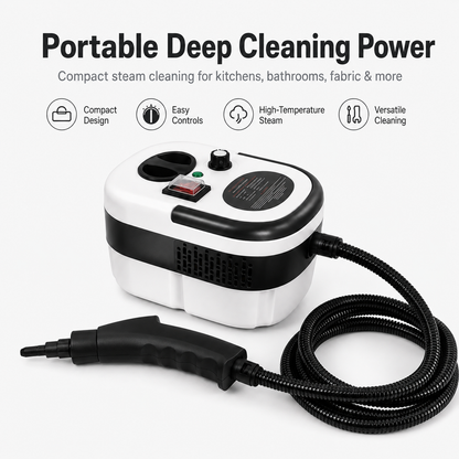 🔥 48% OFF Portable Steam Cleaner for Kitchen, Grout, Upholstery & Car Interiors