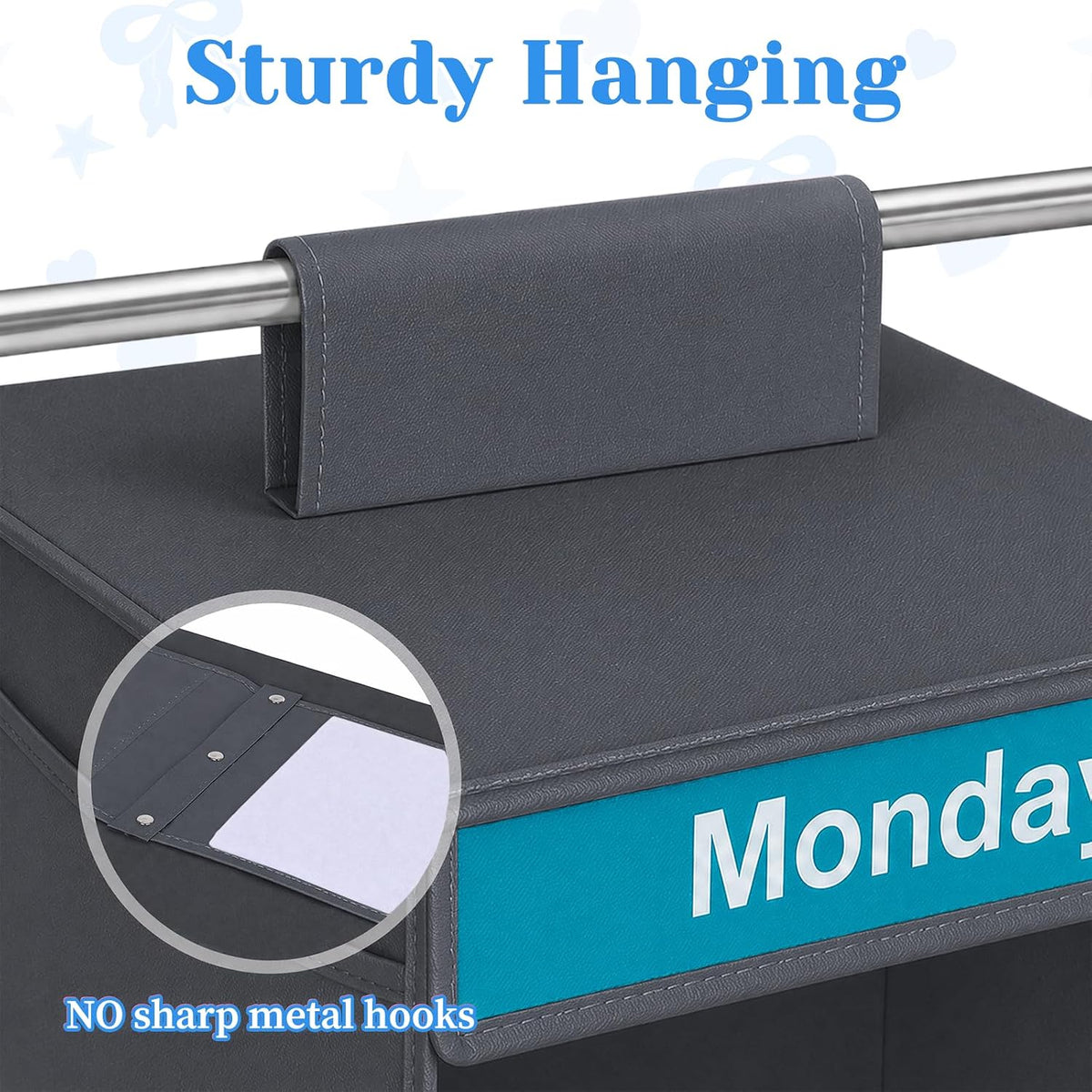 ✨ 50% OFF 5-Tier Weekly Outfit Organizer – Make School Mornings Easier