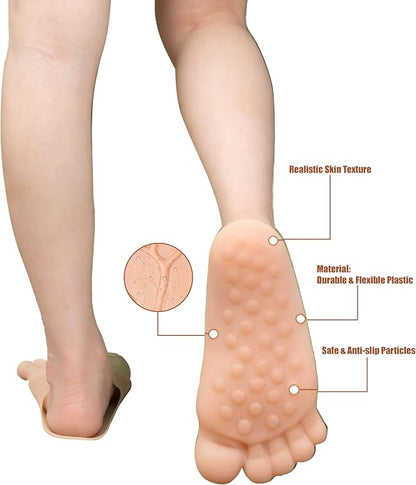 🔥Rubies Bare Jumbo Wearable Feet for Adults, Unisex No Size