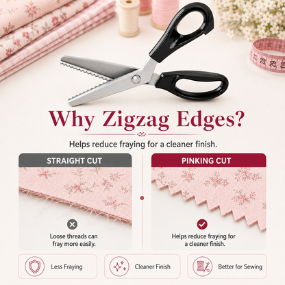 🔥 49% OFF ✂️ Pinking Shears – Cleaner Edges in Every Cut