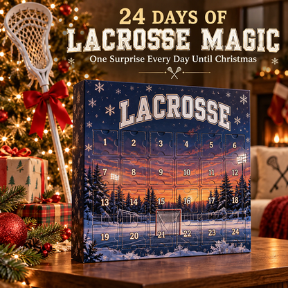 🥍🎄 24-Day Lacrosse Advent Calendar – A Holiday Surprise for Every Fan