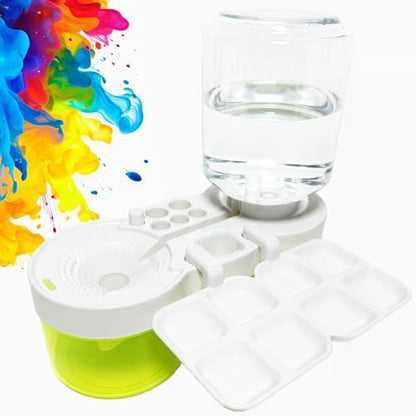 Automatic Water-Changing Brush Washer