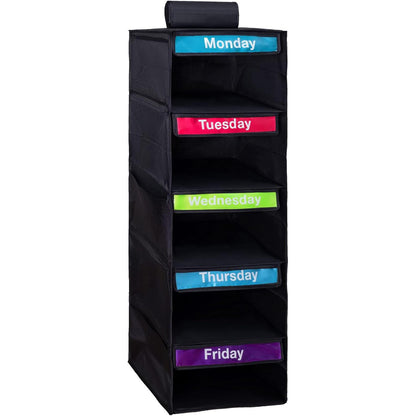 ✨ 50% OFF 5-Tier Weekly Outfit Organizer – Make School Mornings Easier