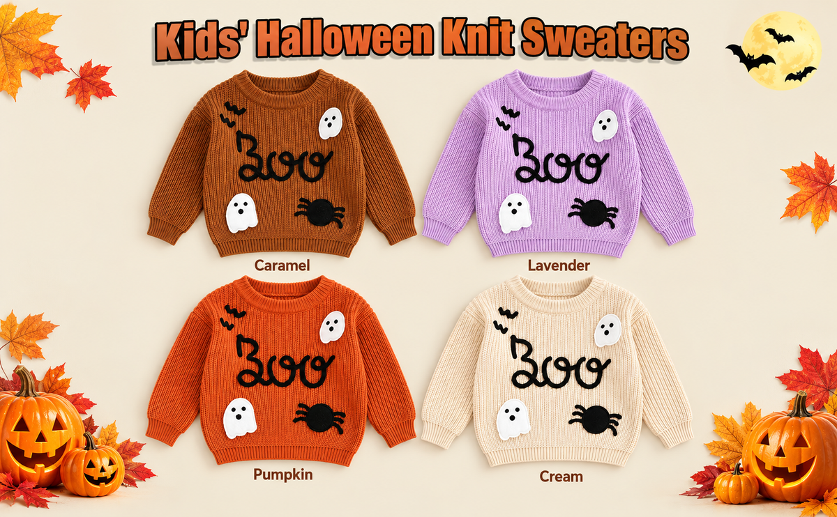 👻 Little Boo Knit Sweater 🎃