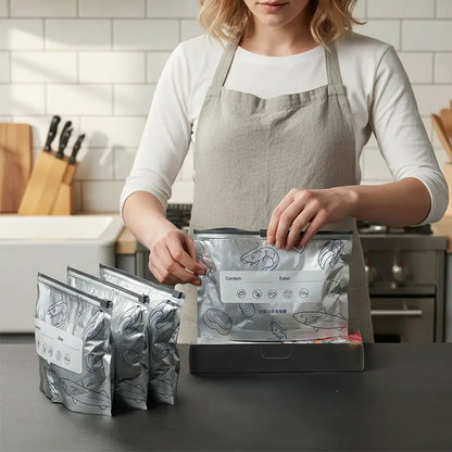 🔥49% OFF Reusable Food Storage Bags – A Cleaner, Smarter Freezer