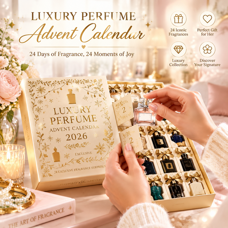 ✨ 2026 Luxury Perfume Advent Calendar — Unwrap a Little Elegance Every Day 🎁