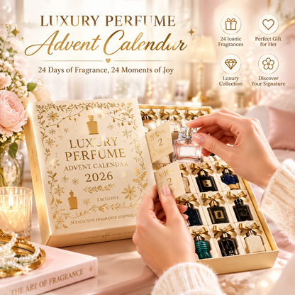 ✨ 2026 Luxury Perfume Advent Calendar — Unwrap a Little Elegance Every Day 🎁