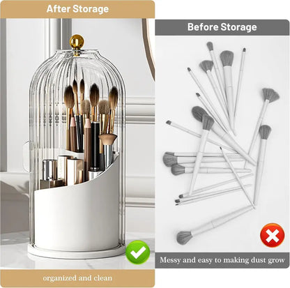 🔥 LIMITED-TIME 49% OFF ✨ 360° Rotating Dustproof Beauty Organizer
