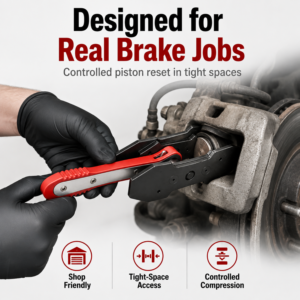 🔧  49% OFF-Ratcheting Brake Caliper Press Tool – 4-Plate Piston Spreader