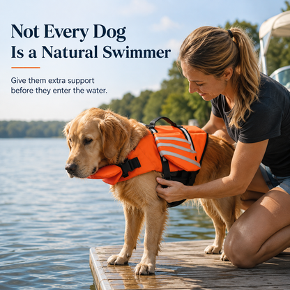Dog Life Vest For Swimming