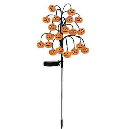 🎃 Solar Pumpkin Tree Lights