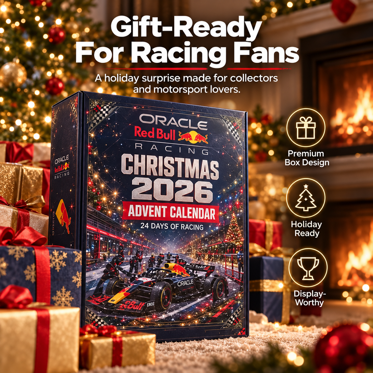 🏎️ Motorsport Advent Calendar 2026 – Rev Up the Christmas Countdown 🎄