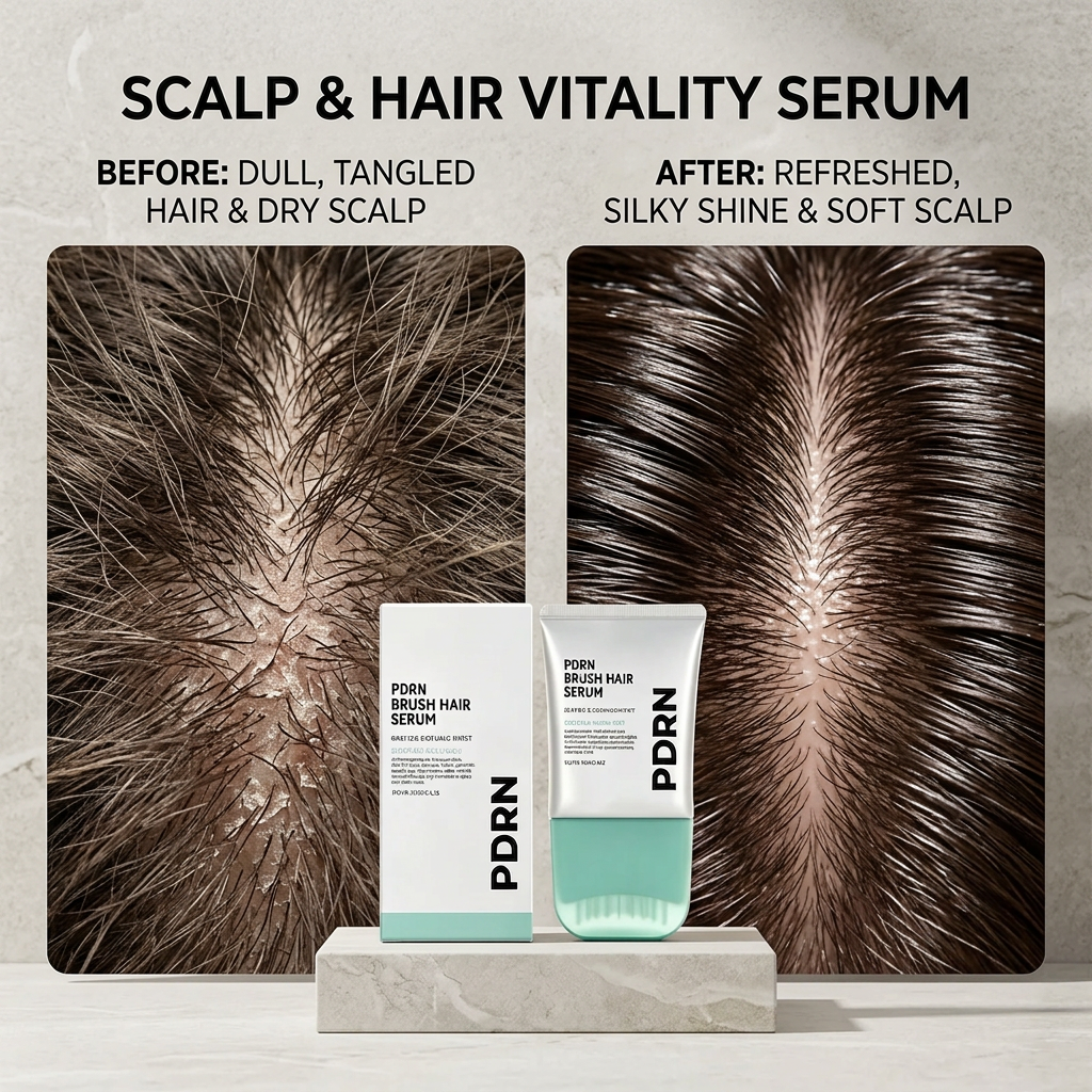 ✨ 50% OFF PDRN Nourishing Scalp Care Serum 🌿 Lightweight Rosemary Treatment For Fuller-Looking Hair