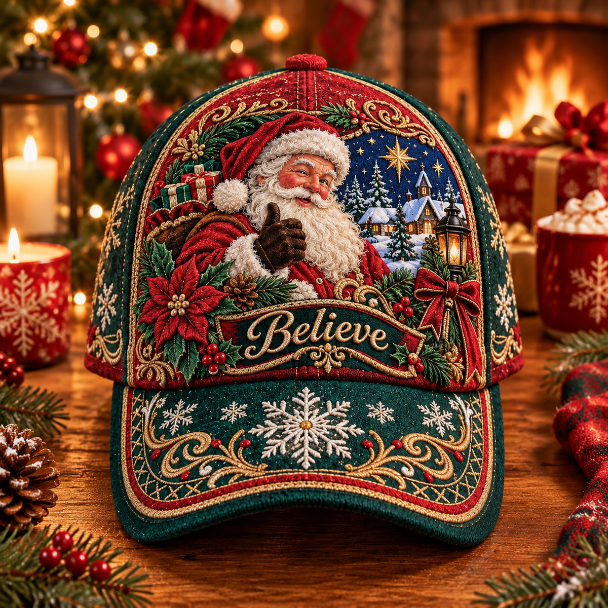 🎁Vintage Christmas Holiday Baseball Cap Collection⭐