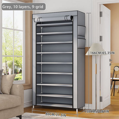 👟 Home Organization Sale 50% OFF — Large Capacity Shoe Storage Cabinet | Multi-Level Entryway Shoe Organizer With Dust Cover