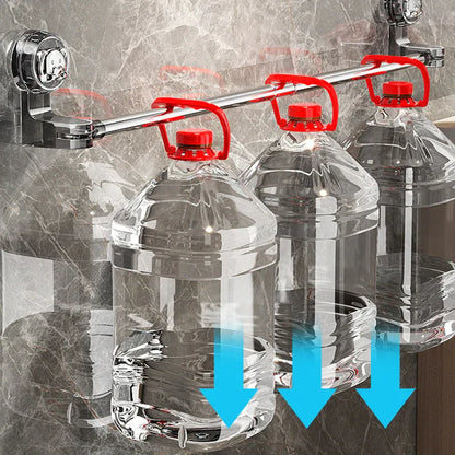 🛁 50% OFF Adjustable No-Drill Towel Bar – Extendable Suction Rack for Bathrooms & Kitchens
