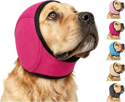 🐶 Dog Noise-Reducing Ear Wrap – Help Make Fireworks, Thunder & Grooming Less Overwhelming 🔇