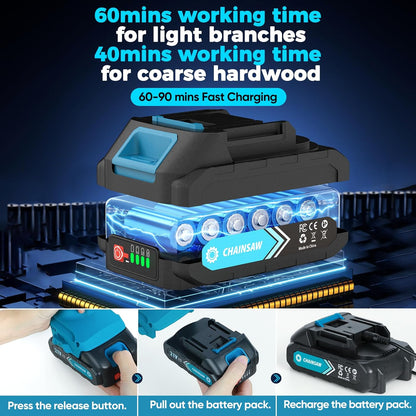 🔥 Limited-Time Deal 🌲 Cordless Mini Chainsaw – Compact & Powerful