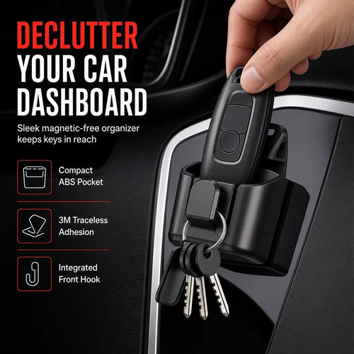 💯 Car Key Fob Holder with Hook