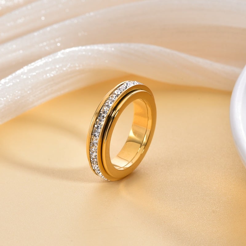 💍✨ 50% OFF Spinner Anxiety Ring – 🌀A Quiet Motion for Busy Moments