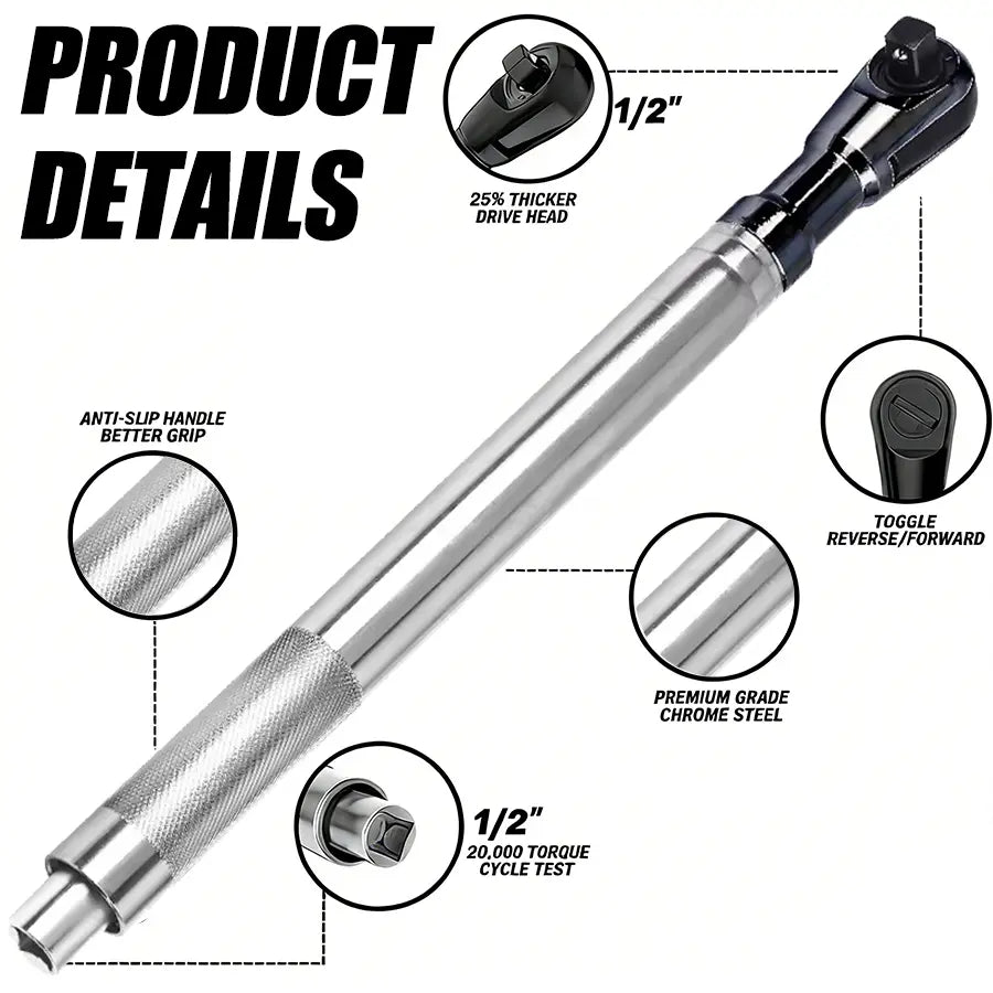 🔥 49% OFF🔧 1/2" Offset Extension Wrench – Reach Tight Spaces Fast